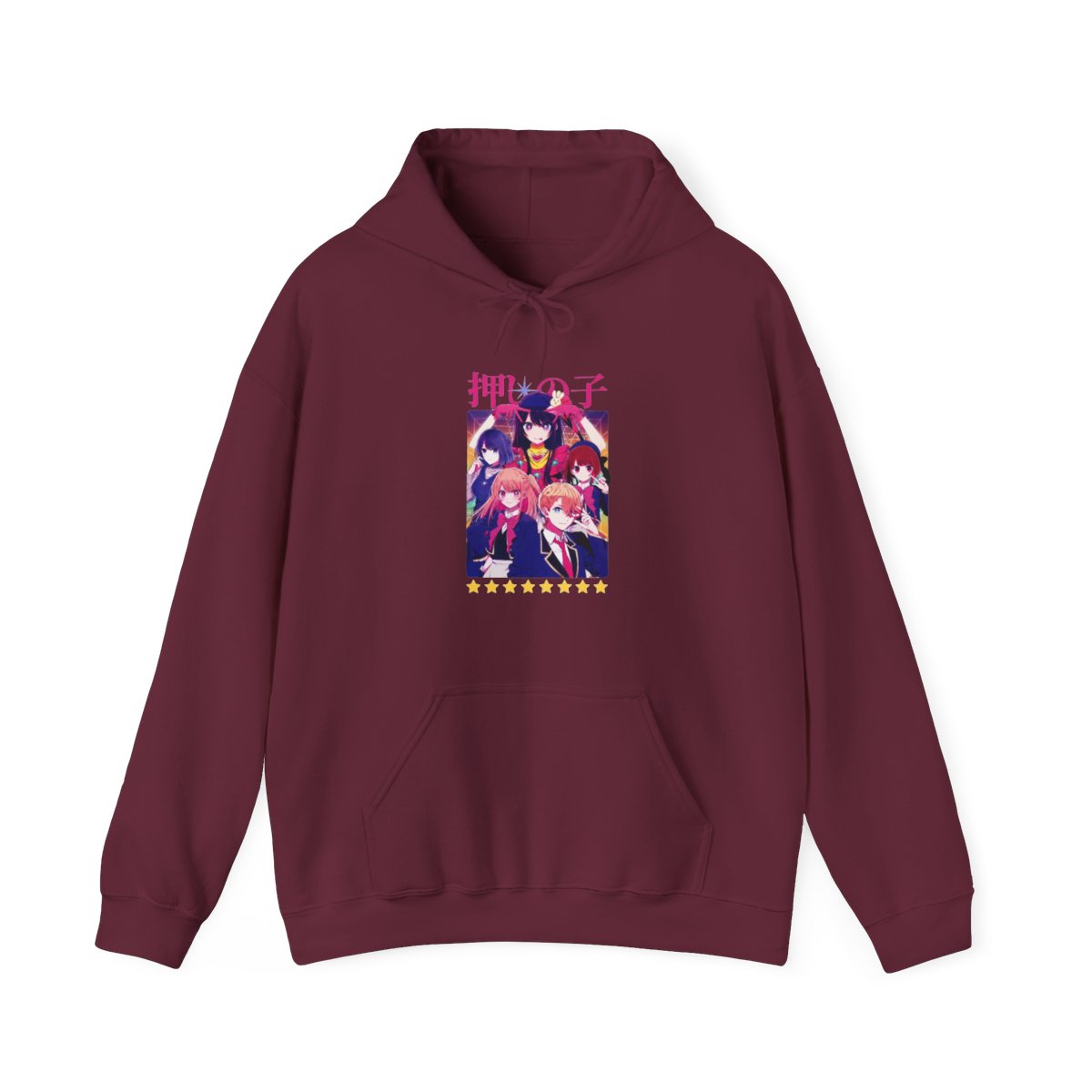 Oshi no Ko Streetwear Hoodie | Anime Ape - alternate angle 3, merchandise