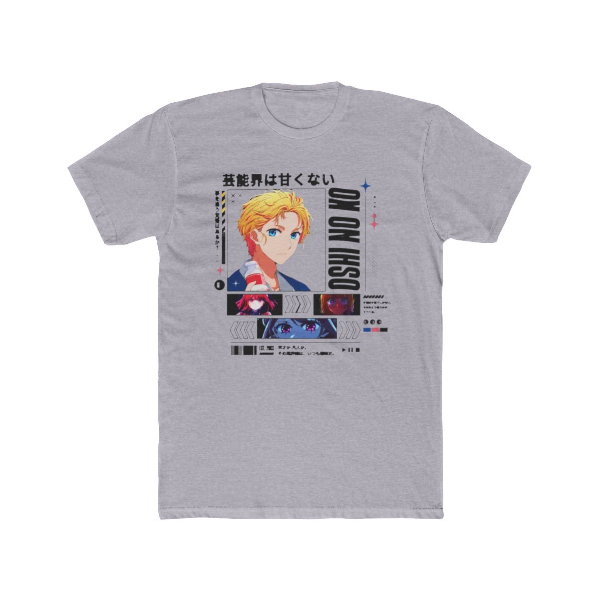Oshi No Ko T Shirt Anime Merch Inspired Design Japanese Idol Manga Shirt Otaku Merch Gift Cute Aesthetic Streetwear Fan Art Style Tee