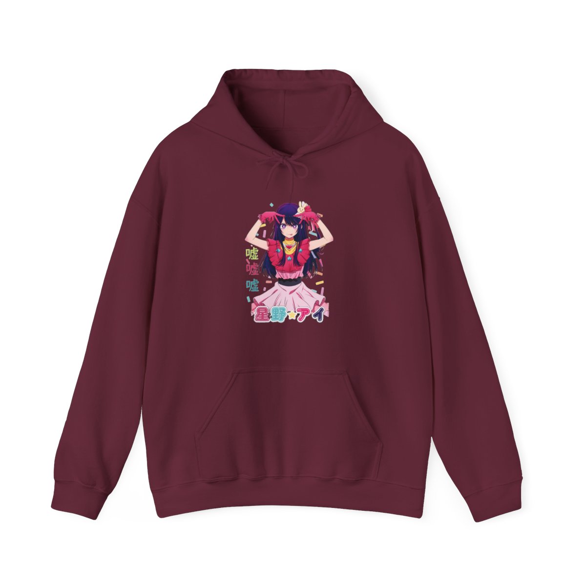 Oshi No Ko Hoshino Hoodie - alternate angle 3, merchandise