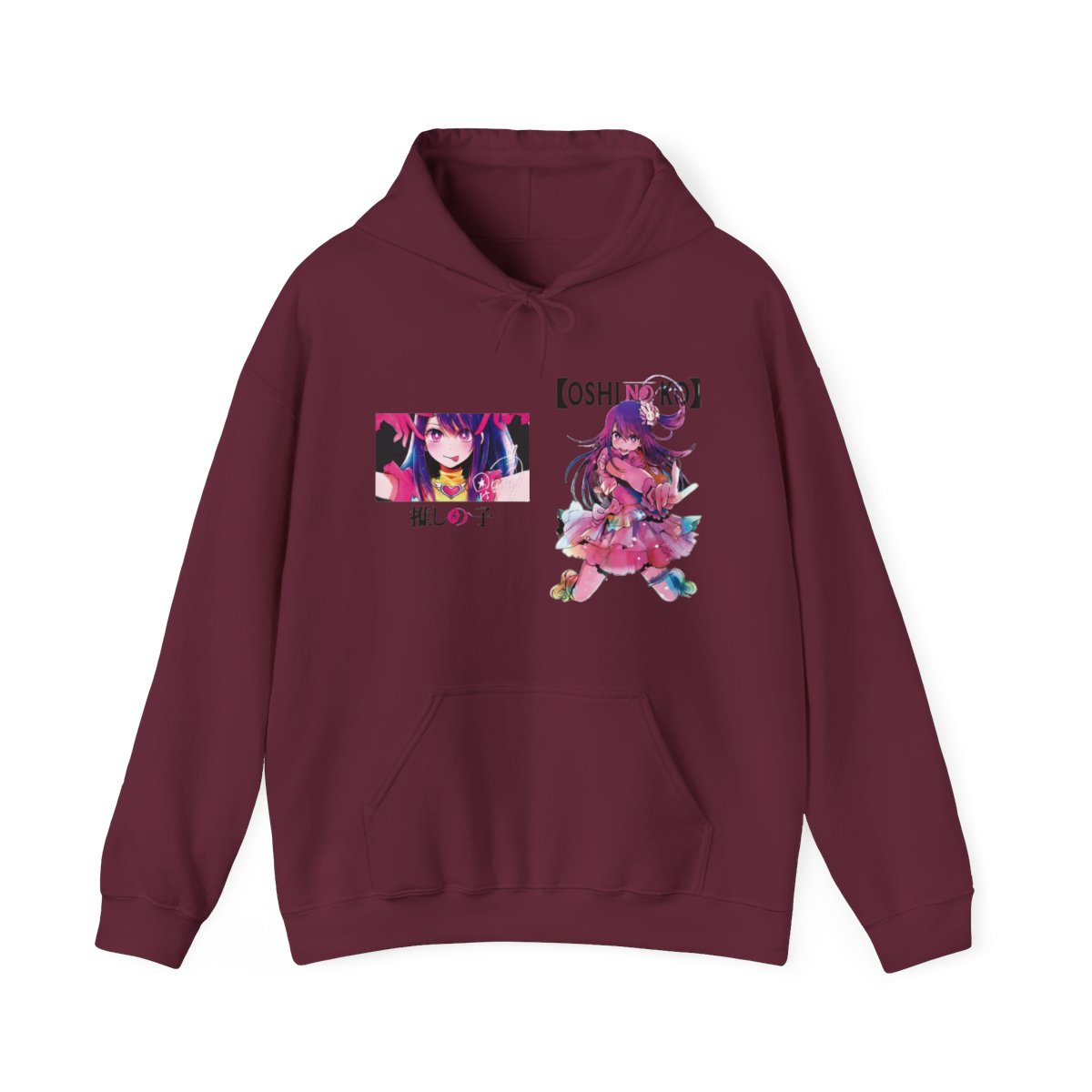 Janpanese Anime Oshi No Ko Harajuku Ai Hoshino Hoodie - alternate angle 3, merchandise