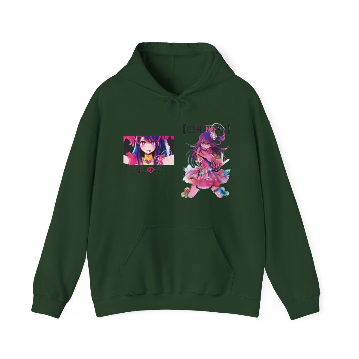 Janpanese Anime Oshi No Ko Harajuku Ai Hoshino Hoodie - alternate angle 5, merchandise