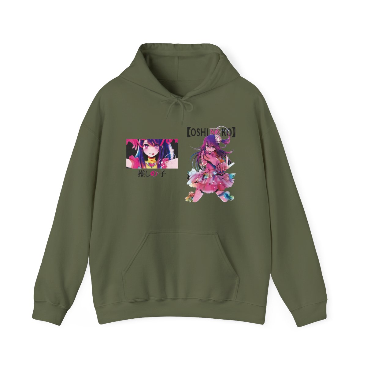Janpanese Anime Oshi No Ko Harajuku Ai Hoshino Hoodie - alternate angle 4, merchandise