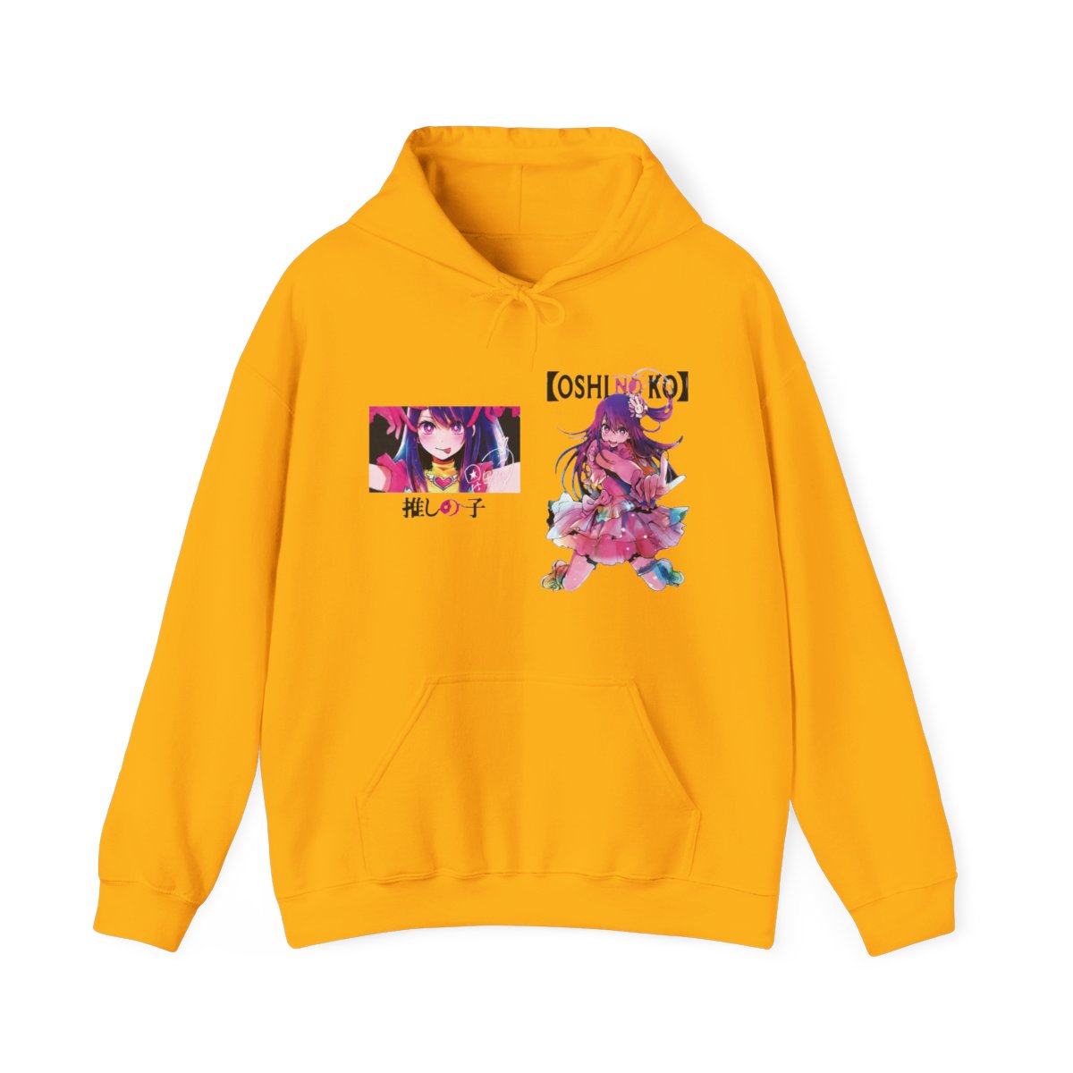 Janpanese Anime Oshi No Ko Harajuku Ai Hoshino Hoodie - alternate angle 2, merchandise