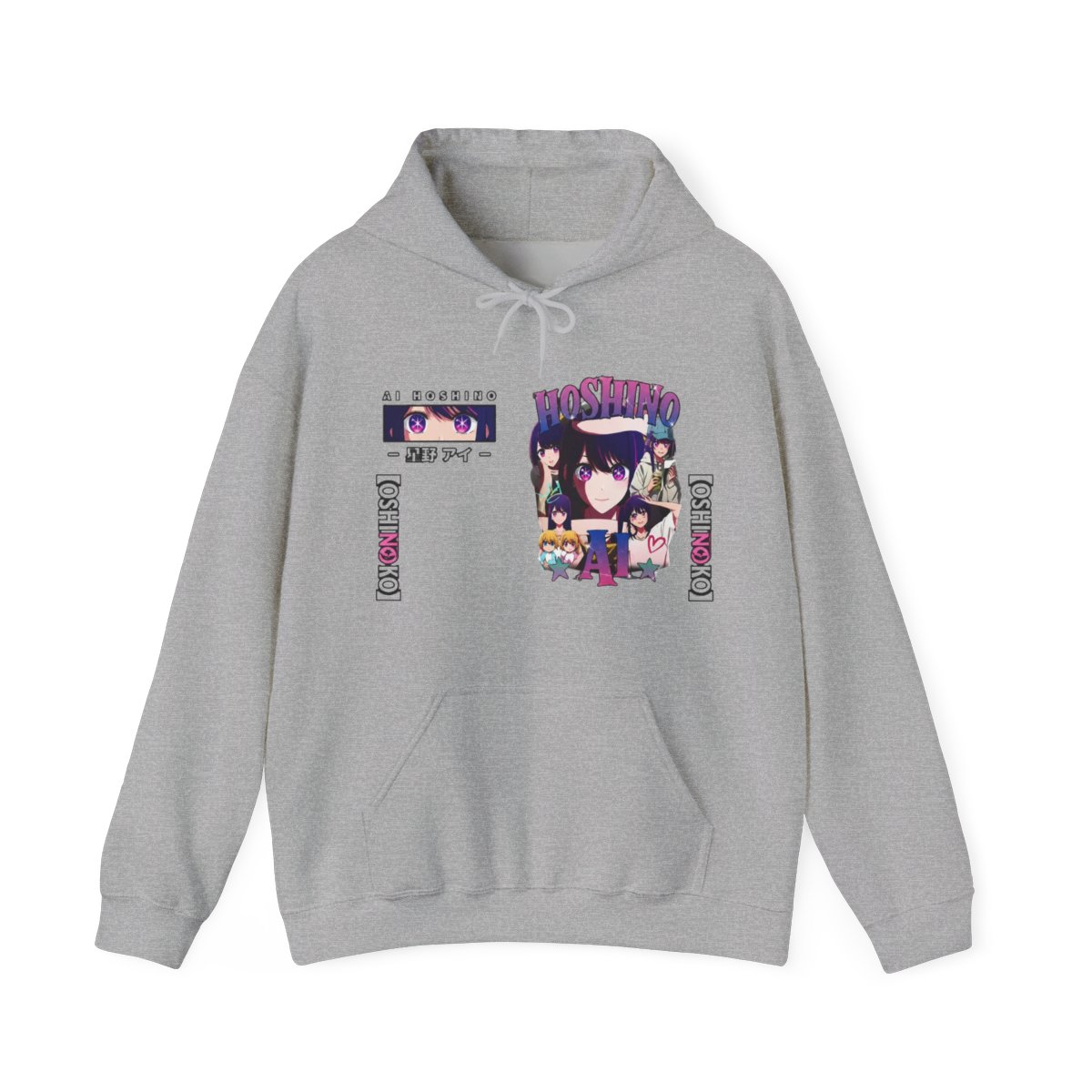 Kawaii Hoodie Anime Oshi No Ko Ai Hoshino Fashion Pullover Hoodies - Official Hoodies merchandise
