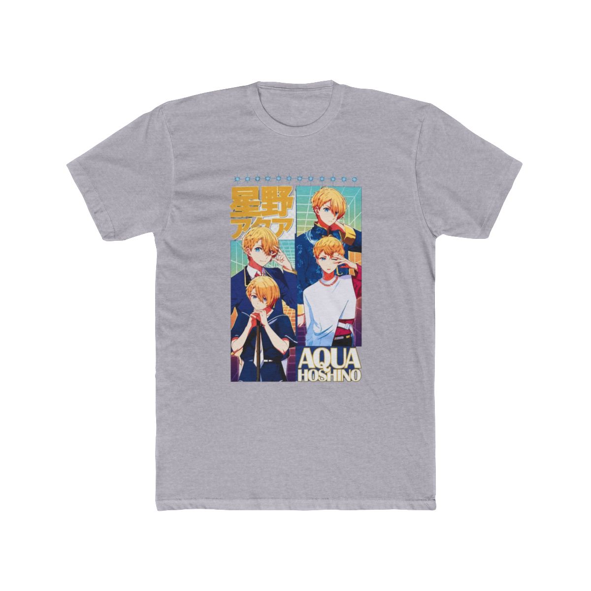 Aqua Hoshino Oshi no Ko Streetwear T Shirt | Anime Ape - alternate angle 4, merchandise