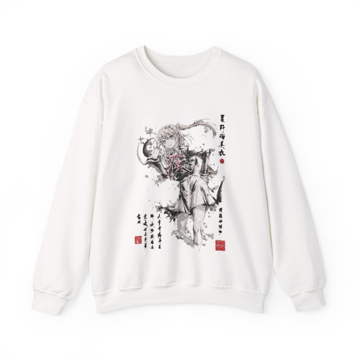 Ruby Hoshino Hoodies, Oshi no Ko Hoodies, Anime Hoodies, Vintage Sweater - Artsholic - Fan Art Merch - Official Sweatshirts merchandise